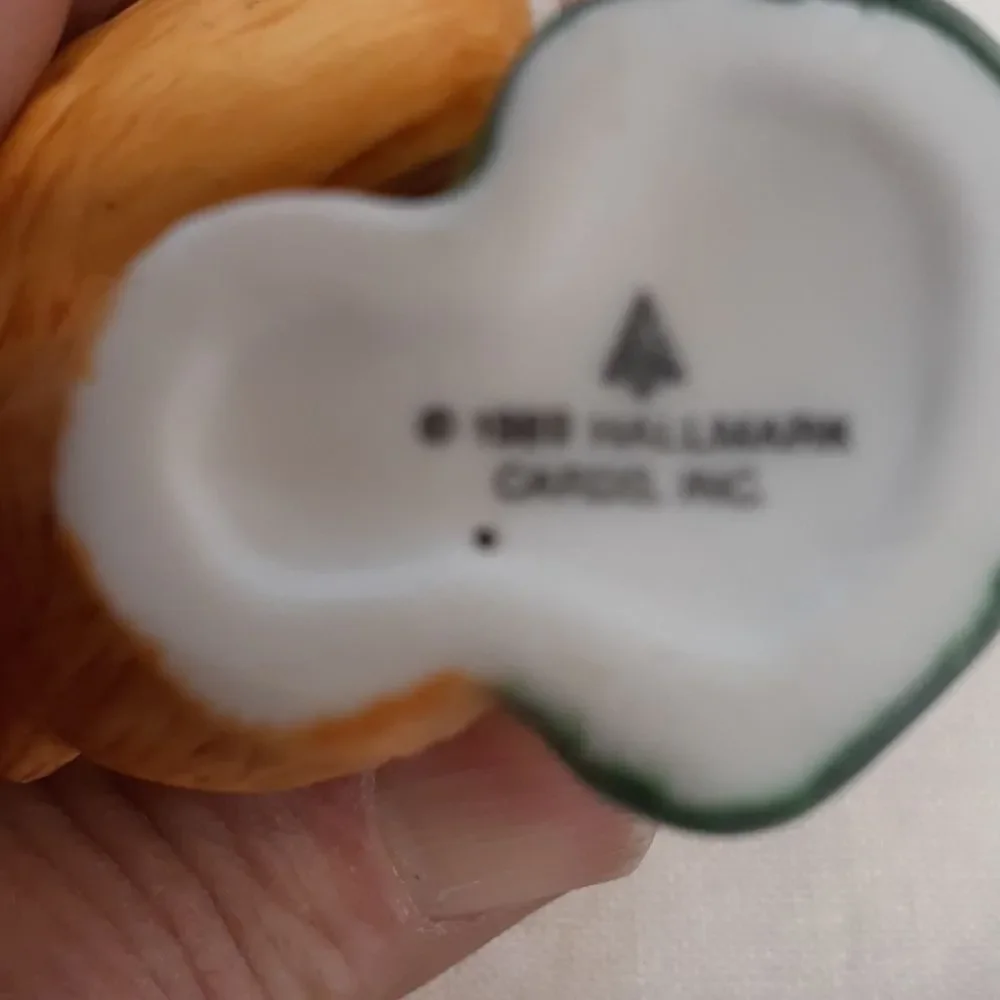 2 -Hallmark Keepsake Cinnamon‎ Bear ornaments